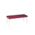 Hanah Home klupa Pera Bench, 105 cm, bordo / bela