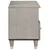 TV ormar s ladicama Siva 70 x 33 x 46 cm Čvrsto drvo manga