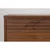 Rjava komoda v orehovem dekorju 110x74x40 cm Stripes – White Label