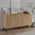 Hanah Home Konzolni sto Lurea, 150x75x36 cm, Hrast-beli