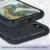 Maska Crystal Dust za Xiaomi Redmi Note 9T srebrni