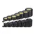 HMS HG Pro Rubbered One-Handed Dumbbell 14 kg