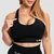 GymBeam Combat Sports Bra Black