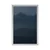 Plakat polna luna nad gorami - 30x45 silver