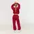 GymBeam Women‘s Varsity Joggers Red