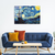 WALLXPERT dekorativna slika od kaljenog stakla ZVEZDANA NOĆ (UV 203) 70 x 100cm