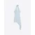 Bershka Obleka pastelno modra