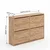 HANAH HOME Cipelarnik Toledo Walnut