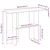 Konzolna stolica Staro drvo 100 x 30 x 75 cm Konstruirano drvo