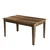 Hanah Home Set trpezarijski sto i komoda Milan 524, 2 komada, Orah