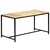 Vidaxl Jedilna miza 140x70x75 cm trden robusten mangov les