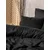 Lessentiel Maison Set posteljina Plaid, 160x240 cm, Crni