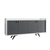 Hanah Home Komoda Bled 150x75x40cm Antracit-Bela