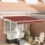 vidaXL vidaXL Samodejna retraktibilna tenda oranžno rjava 350x250 cm, (22146005)