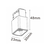 BBLINK Magnetic svetiljka LED R20-1.5W 3000K 24° 48V DC