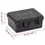 Prijenosni kovčeg crni 24 x 19 x 11 cm od PP-a