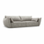 Svetlo siv kavč 208 cm Vanda - Mazzini Sofas