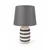Mks Stona lampa Keramika, Siva