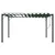 Gazebo s krovom s roletnom 3 x 4 x 2,14 m Zelena