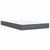 vidaXL Box spring postelja z vzmetnico temno siv 120x190 cm žamet