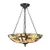 Endon 111869 - Luster na lancu Tiffany ASHTON 3xE27/10W/230V prečnik 45 cm
