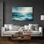 Slika mirni modri oceanski valovi - 40x30