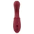 Javida 3 Function Vibrator Thrusting & Thumping Red