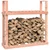 vidaXL Stojalo za drva 110x35x108,5 cm trden les douglas