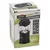 Prenosiva solarna LED lampa LED/1200mAh crna