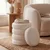 Livetastic TABURE, tekstil krem barve