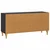 TV ormar Crna 102 x 34,5 x 50 cm Konstruirano drvo