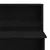 Recepcijski stol crni 100x50x103,5 cm izrađeno drvo