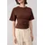 Trendyol Milla Ženska majica TWOSS26TS00052, Braon