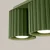 Sollux SL.1795 - AURA spot svetiljka 2xGU10/10W/230V zelena