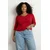 Trendyol Curve Ženska bluza Tbbss26Af00044, Crvena