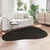 Tepih HUARTE Crna 140 x 200 cm Poliester