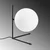 Opviq Stona lampa Luminar-14170, 28x40x36 cm, IP20, Crna