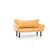 Atelier del Sofa Dvosed na razvlačenje Chatto 140x70x65cm Kaki