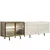 HANAH HOME TV polica Vienna Travertine Gold