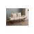 ATELIER DEL SOFA Sofa dvosed Viper 2 Seater Light Cream