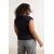 Trendyol Curve Ženska bluza Tbbss26Af00048, Crna