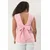 Trendyol Curve Ženska bluza Tbbss25Af00089, Roze