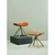 Rjav usnjen tabure Buffalo – Premier Housewares