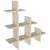 Hanah Home Zidna polica Juke, 81,8x80x18 cm,Krem