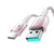 Joyroom Kabel Crystal-Clear Series 3A USB-A – USB-C, 1,2 m – bel