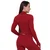 GymBeam Women‘s Ignite Crop Top Dark Red
