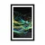 Plakat s paspartujem moderna barvna abstrakcija - 20x30 no frame