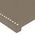 Uzglavlje boje taupe 90x5x118/128 cm tkanina