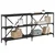 Konzolna stolica Crni hrast 160 x 30 x 75 cm Konstruirano drvo