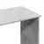 Radni stol boja betona 102 x 50 x 75 cm od konstruiranog drva